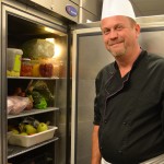le frigo remplit de produits frais