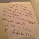 Christine and the queen aime la cuisine de Dany