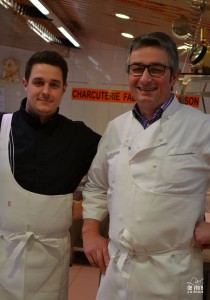 Paul et Benoit Guiset- Bouchers de père en fils
